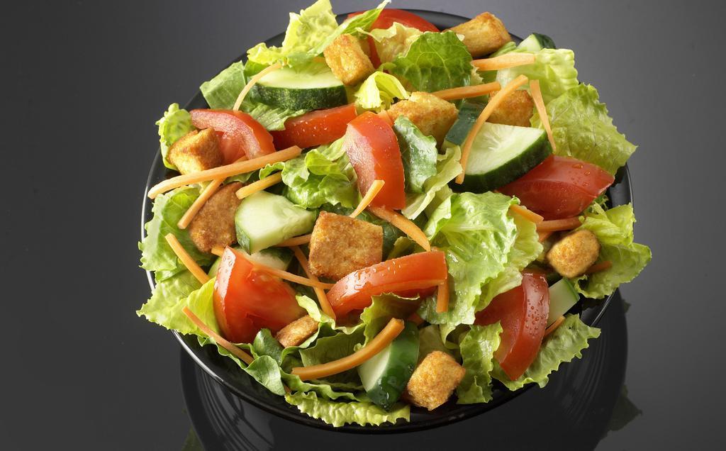 Chopped Salad Combo · Served with choice of side and drink.