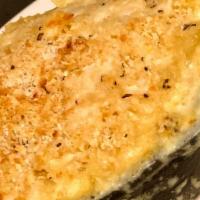 Mac N' Cheese · bowtie pasta in the cheesiest of cheese sauces topped with a toasted panko crust
