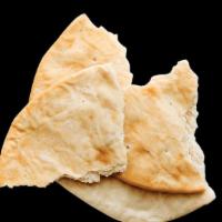 Gluten-Free Pita · Side of gluten-free pita bread