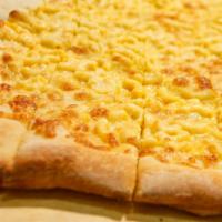 Party Mac & Cheese Pizza · Mozzarella Cheese, Mac & Cheese