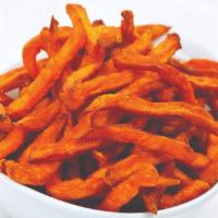 Sweet Potato French Fries 
 · 1/2 pound of sweet potato french fries