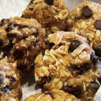 Peanut Butter Protein Balls · Honestly, one is not enough! These lip smacking' energy bites are filled with creamy peanut ...