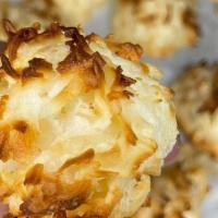 Coconut Macaroons · Coconut realness here! Enjoy 6 of our gluten-free and vegan macaroons. Soft, moist and perfe...