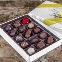 15 Piece Box · 15 pieces of assorted chocolates and truffles handpicked by our staff.