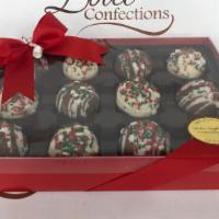 Chocolate Bombs · 2 inch balls made of premium Belgian chocolate with hot cocoa mix and marshmallows hidden in...