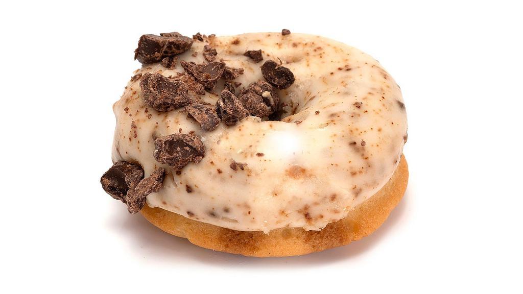 Café Mocha · Coffee and donut classic spiked with allen's coffee brandy and crunchy chocolate covered espresso beans.