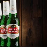 Stella Artois · With its wonderful floral aroma, well-balanced malt sweetness, crisp hop bitterness and soft...