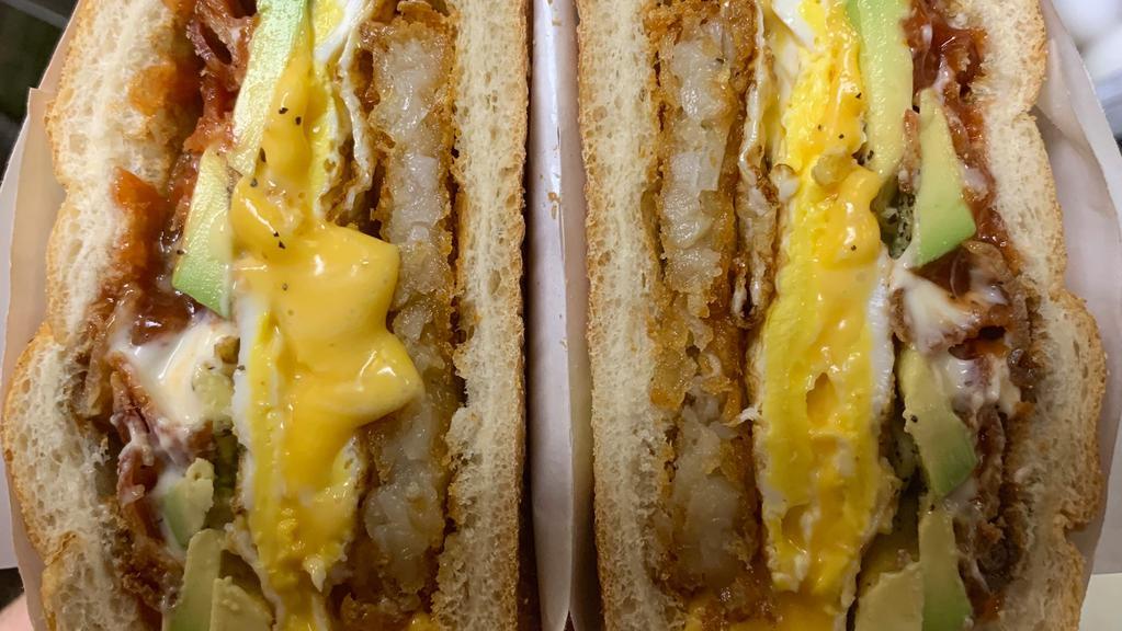 Build Your Own Egg Sandwich  · Build your own egg sandwich, choose how you like your eggs, your bread, extras & add on's. Click order below to begin building!