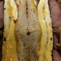  Kielbasa Special  · 2 eggs, grilled kielbasa, grilled onions, melted pepper colby jack cheese, salt, pepper, and...