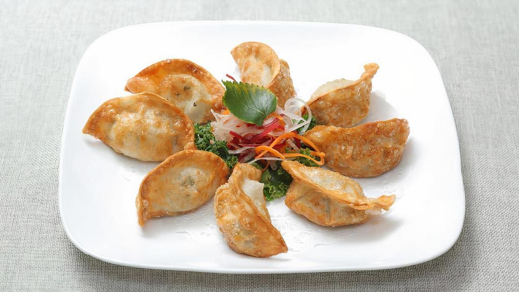 A-4. Guwn Mandu · Pan-fried dumpling.