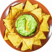 Nachos With Guacamole · Crunch and crispy nachos with guacamole.