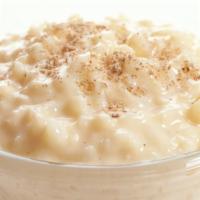 Rice Pudding · A creamy dessert made with rice, milk, and sugar.