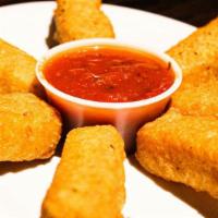 Mozzarella Cheese Sticks · Breaded and served with marinara or buttermilk ranch.