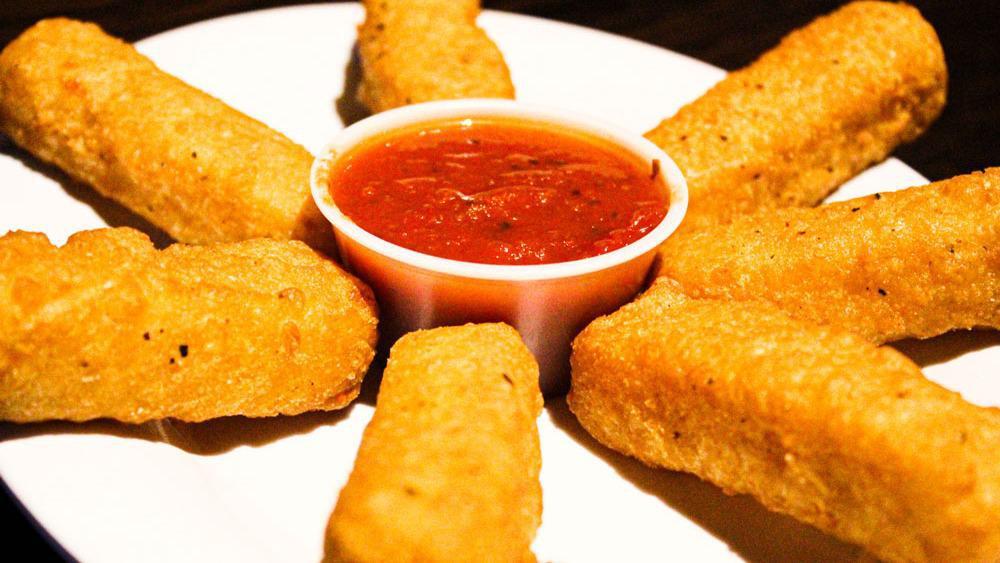 Mozzarella Cheese Sticks · Breaded and served with marinara or buttermilk ranch.