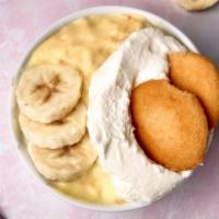 Banana Bread Pudding · Our favorite pudding. Layers of vanilla wafers, fresh bananas and creamy vanilla pudding. 8 ...