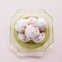 Wedding Cookie · crumbly, buttery, shortbread bites dusted with powdered sugar