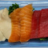 Sashimi Sampler Appetizer (7Pcs) · 7 different kinds of fish. One of each.