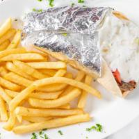 Gyro Sandwich · SERVED WITH FRENCH FRIES
