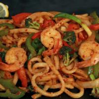 Shrimp Stir-Fry Noodle · 