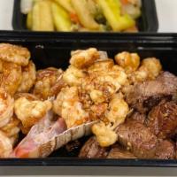 Tai Show Special · Lobster tail, shrimp and filet mignon