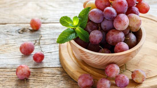 Grapes · Fresh grapes.