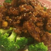 Sesame Chicken Combo Platter · Favorite. Hot and spicy.