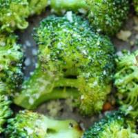 Broccoli · Sautéed with garlic, olive oil, and white wine.