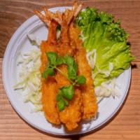 Kung Sam Rod · Fried shrimp mix with sweet and spicy sauce and lime juice
