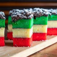 Rainbow Cookies · Vegetarian.