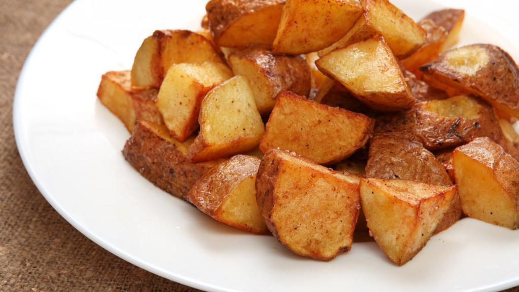 Home Fries · Perfectly cut home fries.