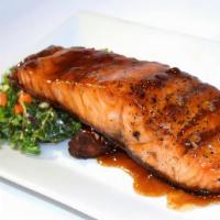 Salmon · Jerked, Asian chili glazed, rundown or grilled.