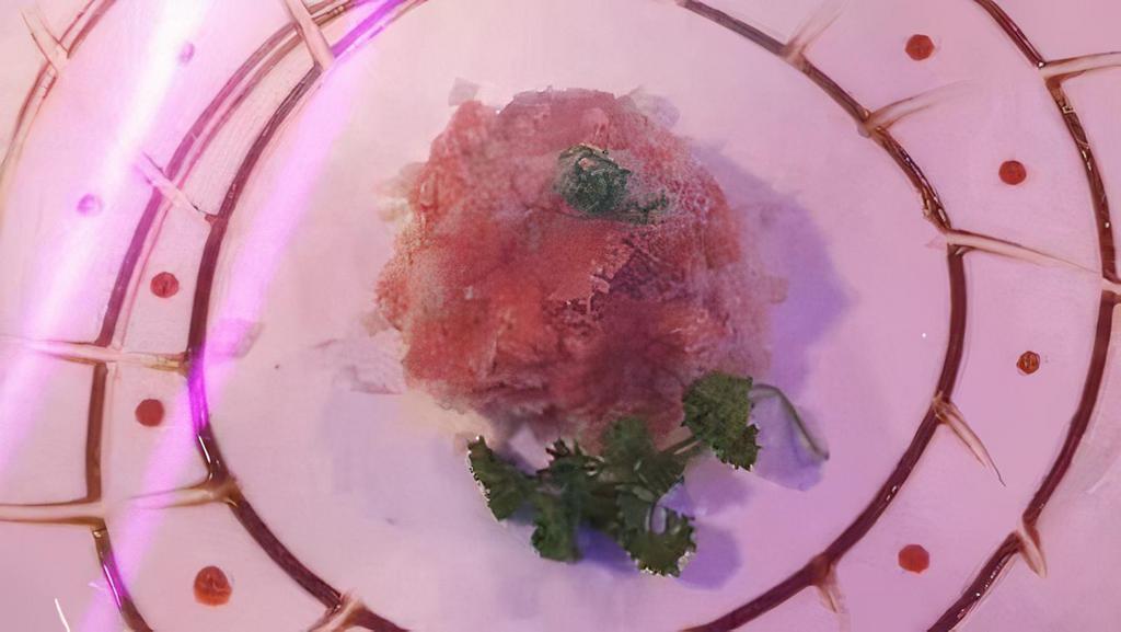 Spicy Tuna Bowl · Spicy crunchy tuna sashimi.