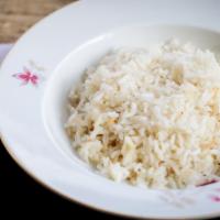 White Rice · Side portion of white rice.