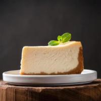 New York Cheese Cake · A RICH CREAMY AUTHENTIC NEW YORK STYLE CHEESE CAKE MADE WITH ONLY THE FINEST INGREDIENTS BAK...