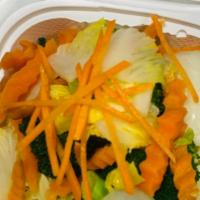 Side Steamed Mixed Veggies · 