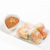 Shrimp Summer Roll With Peanut Sauce · Spicy.  Gluten-free. Recommended. two.