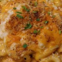 *Skillet Baked Mac 'N Cheese · housemade  mac ‘n cheese baked gratinée  . add grilled chicken +5