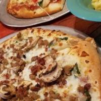 White  Pizza Slice · Ricotta, Gaeta olive and pesto.