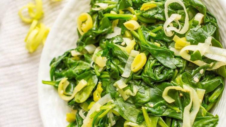 Spinach And Leeks · 