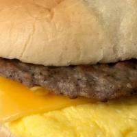 Sausage Egg/Cheese On A Roll · 