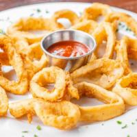 Fried Calamari · Lulas fritas