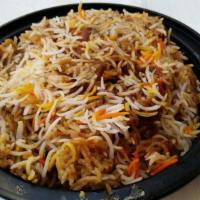 Chicken Biryani · One of the best flavorful Biryani made with our authentic Hyderabadi recipe with a fix of al...
