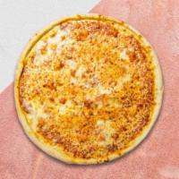 Your Vegan Cheese Pizza  · Build your own pizza with your choice of sauce, vegan protein, and toppings baked on a hand-...