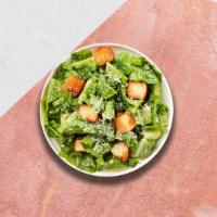 Vegan Caesar Salad · (Vegetarian) Romaine lettuce, house croutons, and vegan cheese tossed with vegan Caesar dres...