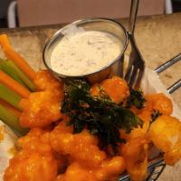 Buffalo Shrimp · crispy shrimp, herb ranch dressing