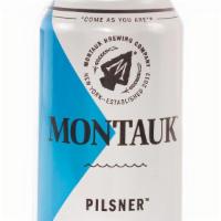 Montauk Pilsner Can · 