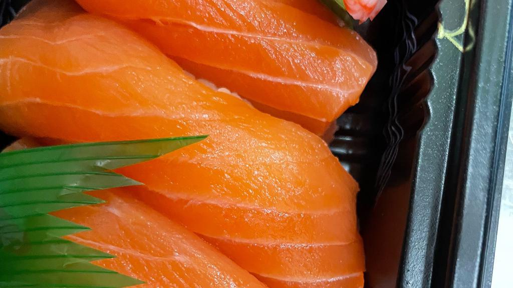 Salmon · Consuming raw or uncooked food may cause foodborne illness.