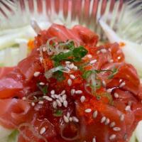Yuzu Salmon Salad · 