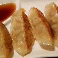 A3 . Gyoza · Japanese pan fried pork dumpling