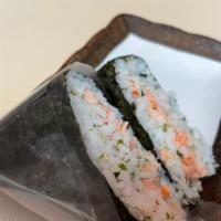 Fried Shrimp Japanese Rice Ball · 